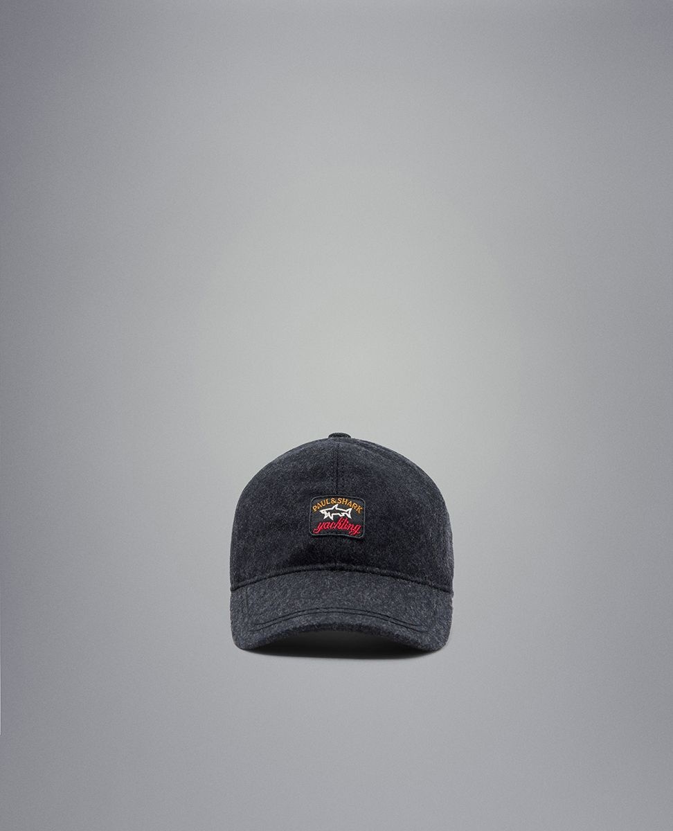 Wool baseball cap with iconic badge - 3