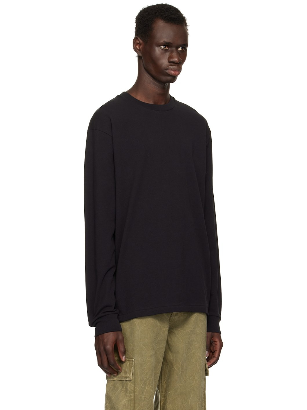 Black LS University T-shirt - 2