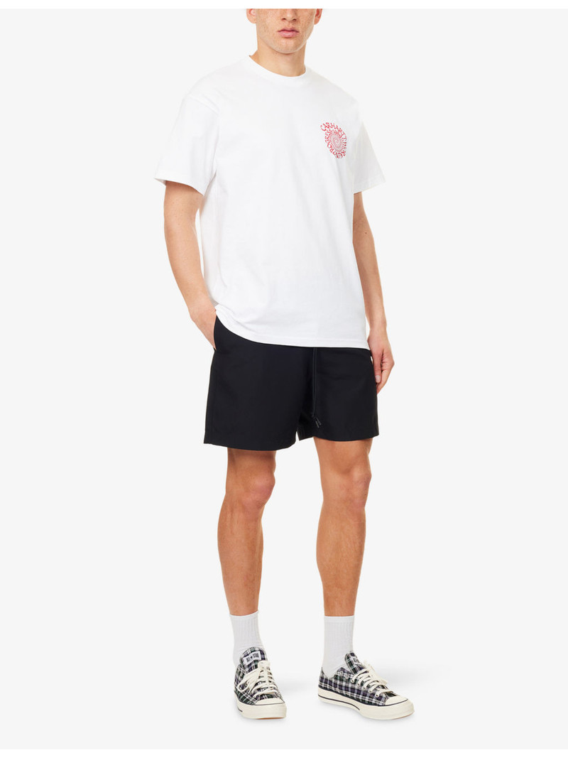 Carhartt WIP Chase Logo-Embroidered Swimming Trunks outlook