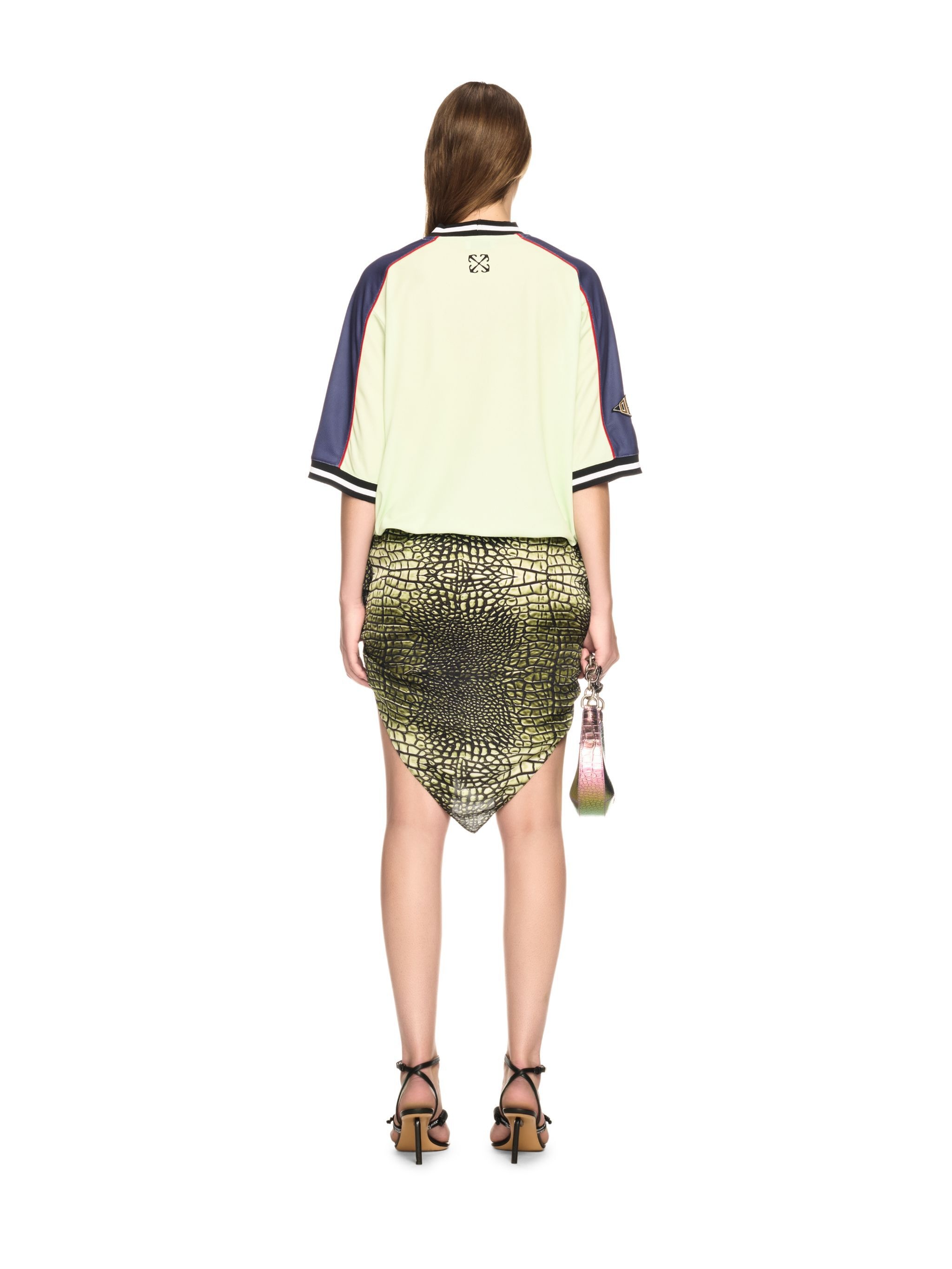 Green Crocodile Bandana Skirt - 4