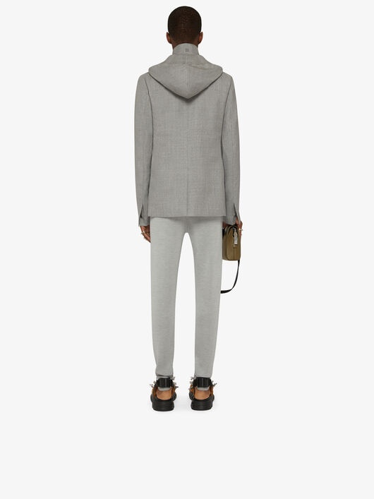 SHIRT IN WOOL WITH FUNNEL NECK - 4