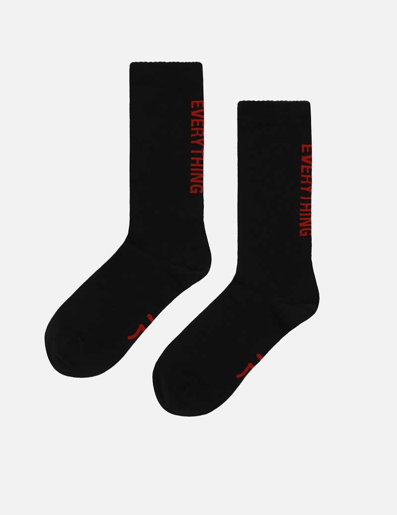 THREE-PACK ALL EVISU EVERYTHING JACQUARD LONG SOCKS 3