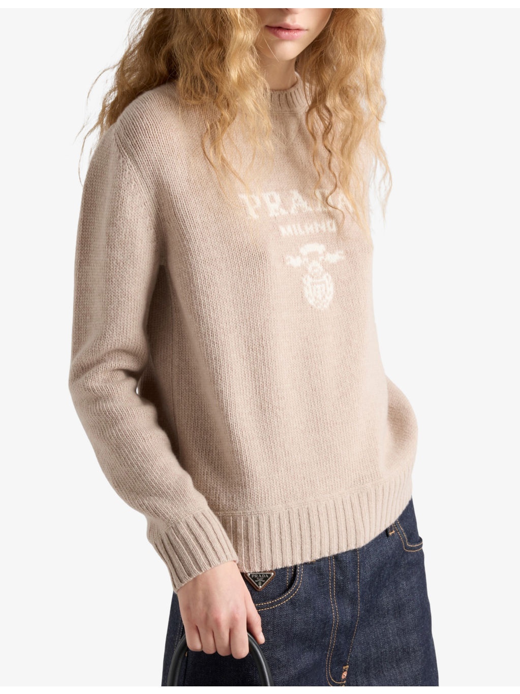 Logo-intarsia cashmere and wool-blend sweater - 4
