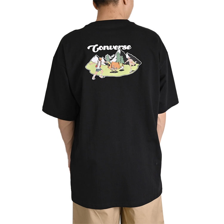 Converse Outdoor Graphic Tee 'Black' 10025882-A02 - 4