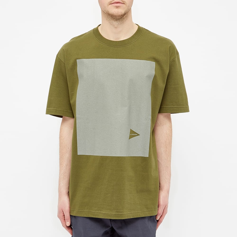 and wander Reflective Tee - 4