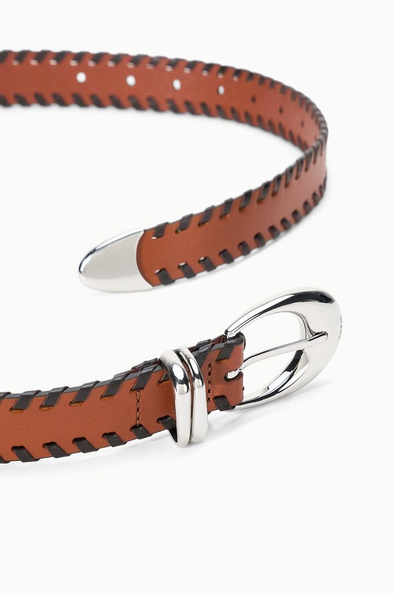 STAUD STAUD MOON METAL KEEPER BELT - 26 MM TABAC ESPRESSO outlook