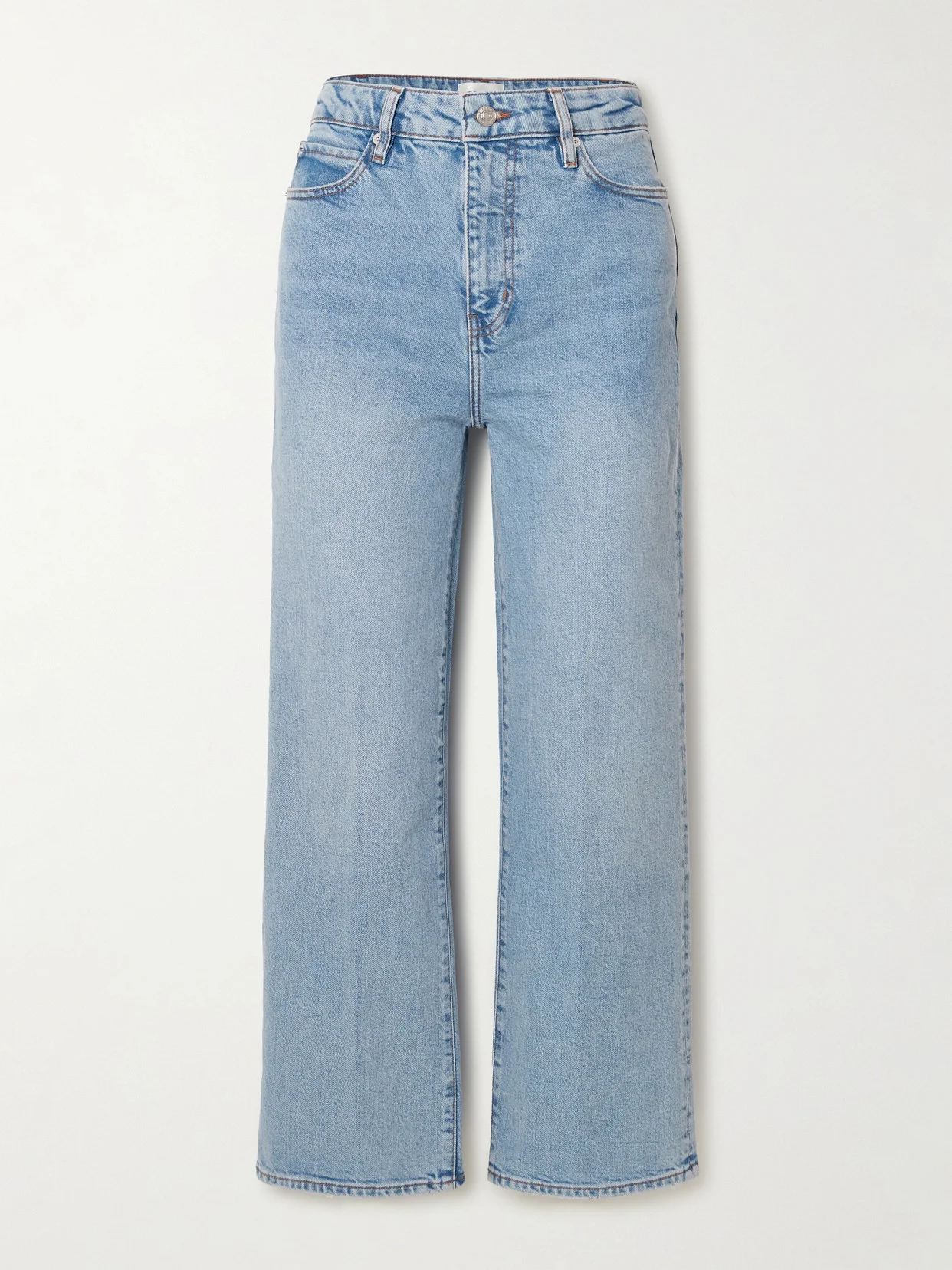 The Wide High-rise Wide-leg Jeans - 1
