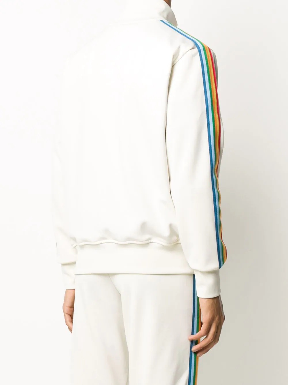 stripe-detail track jacket - 4