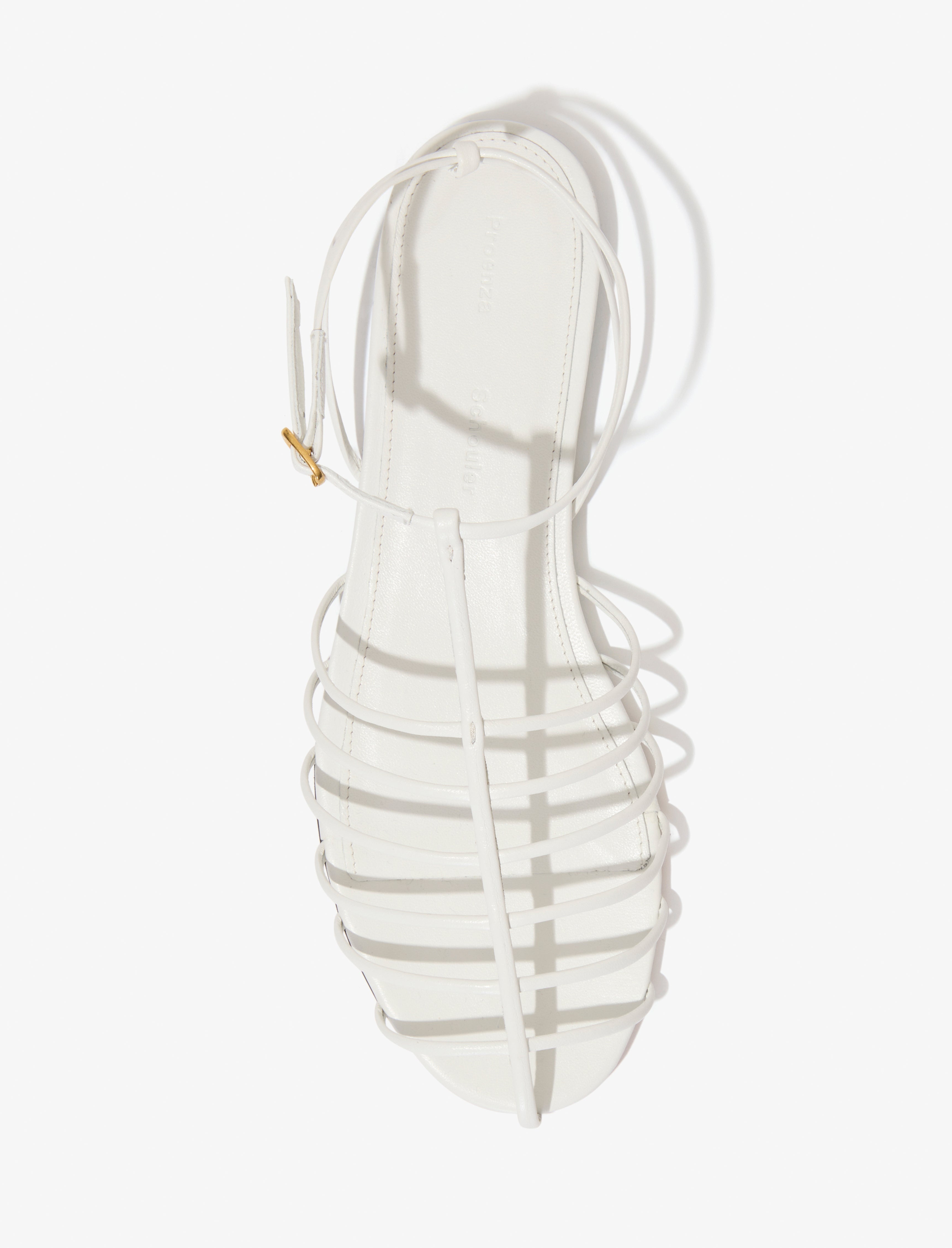 Tee Cage Flat Sandals - 4