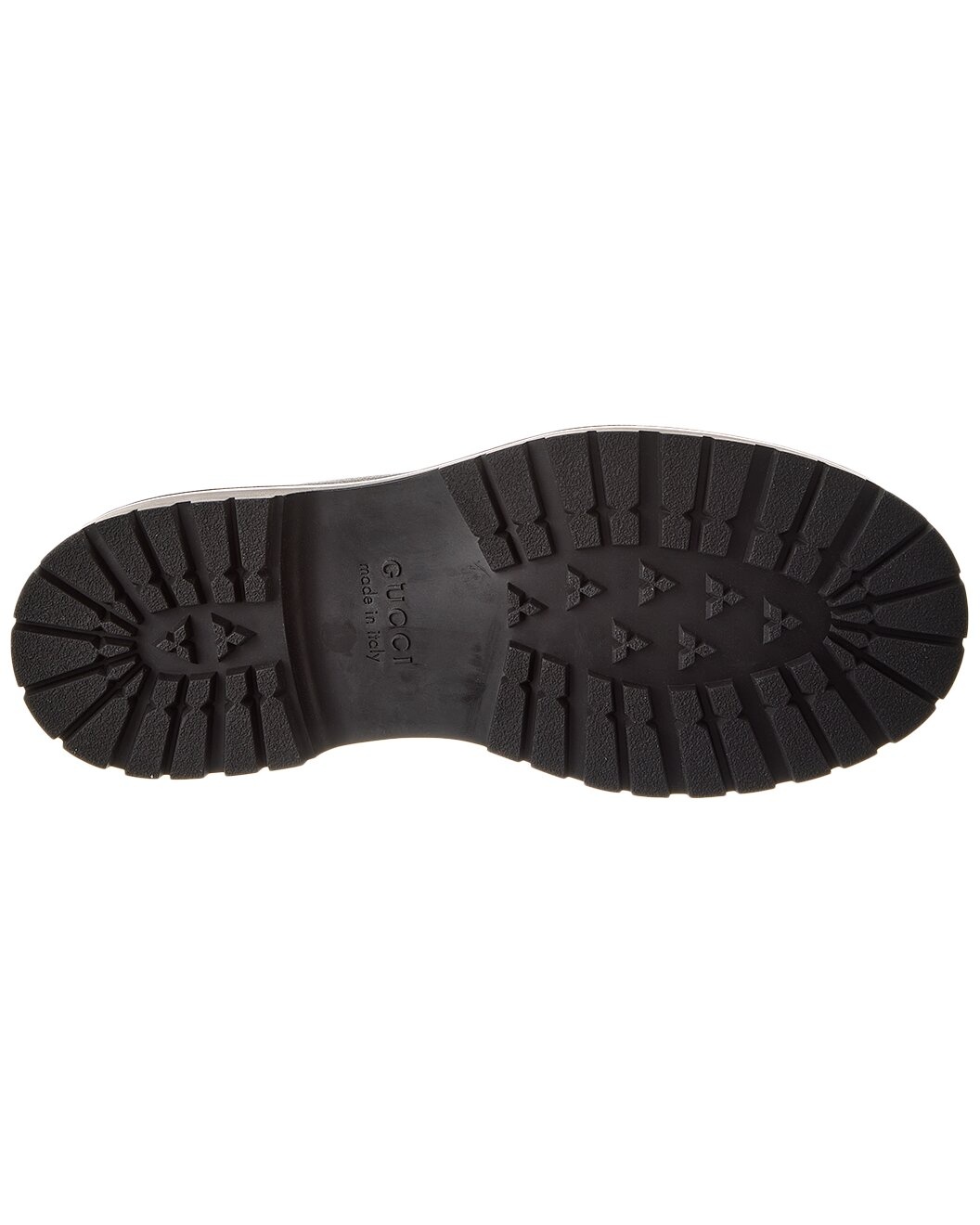 Gucci Web Leather Loafer - 4