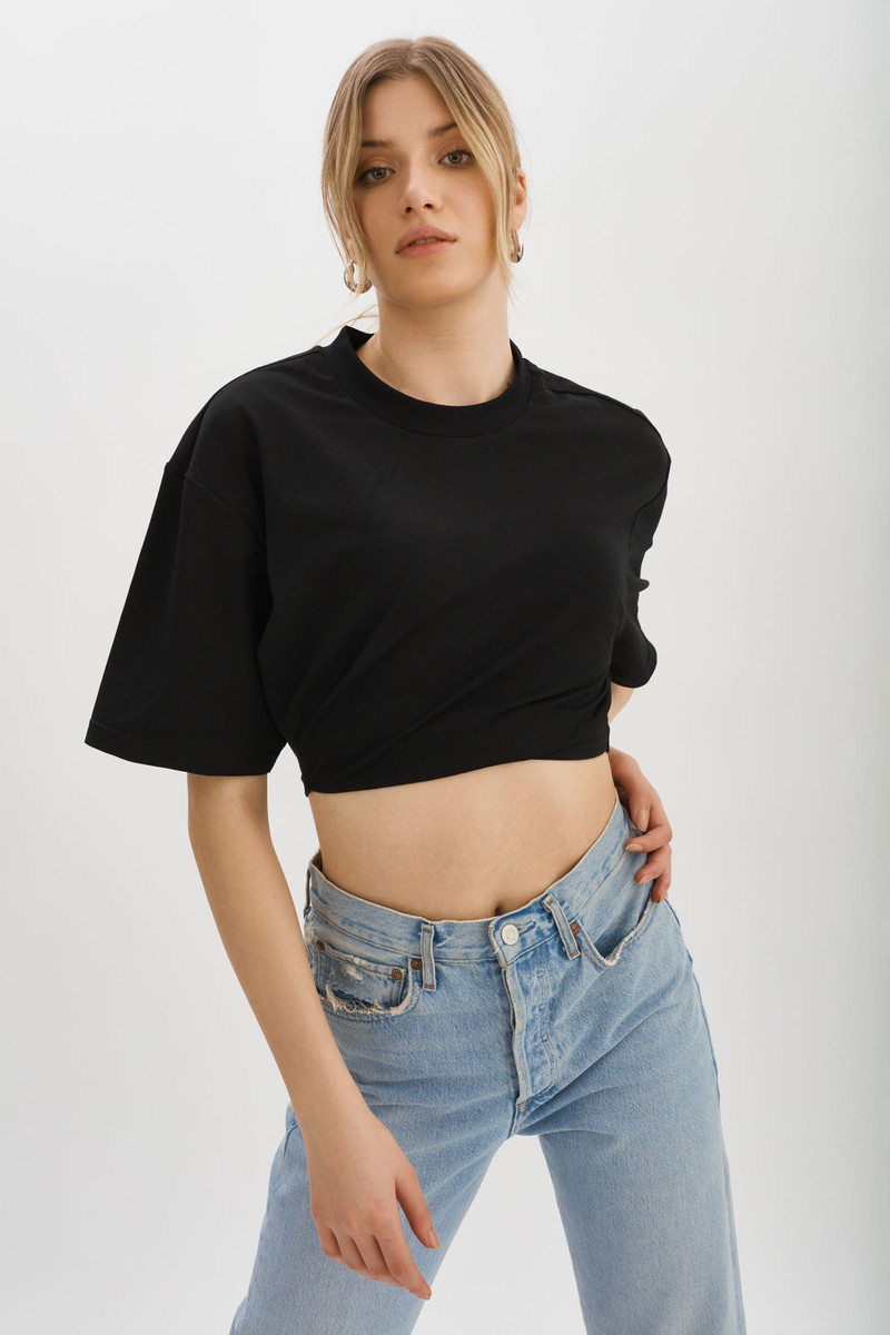 NAIA | Cropped Tee 1