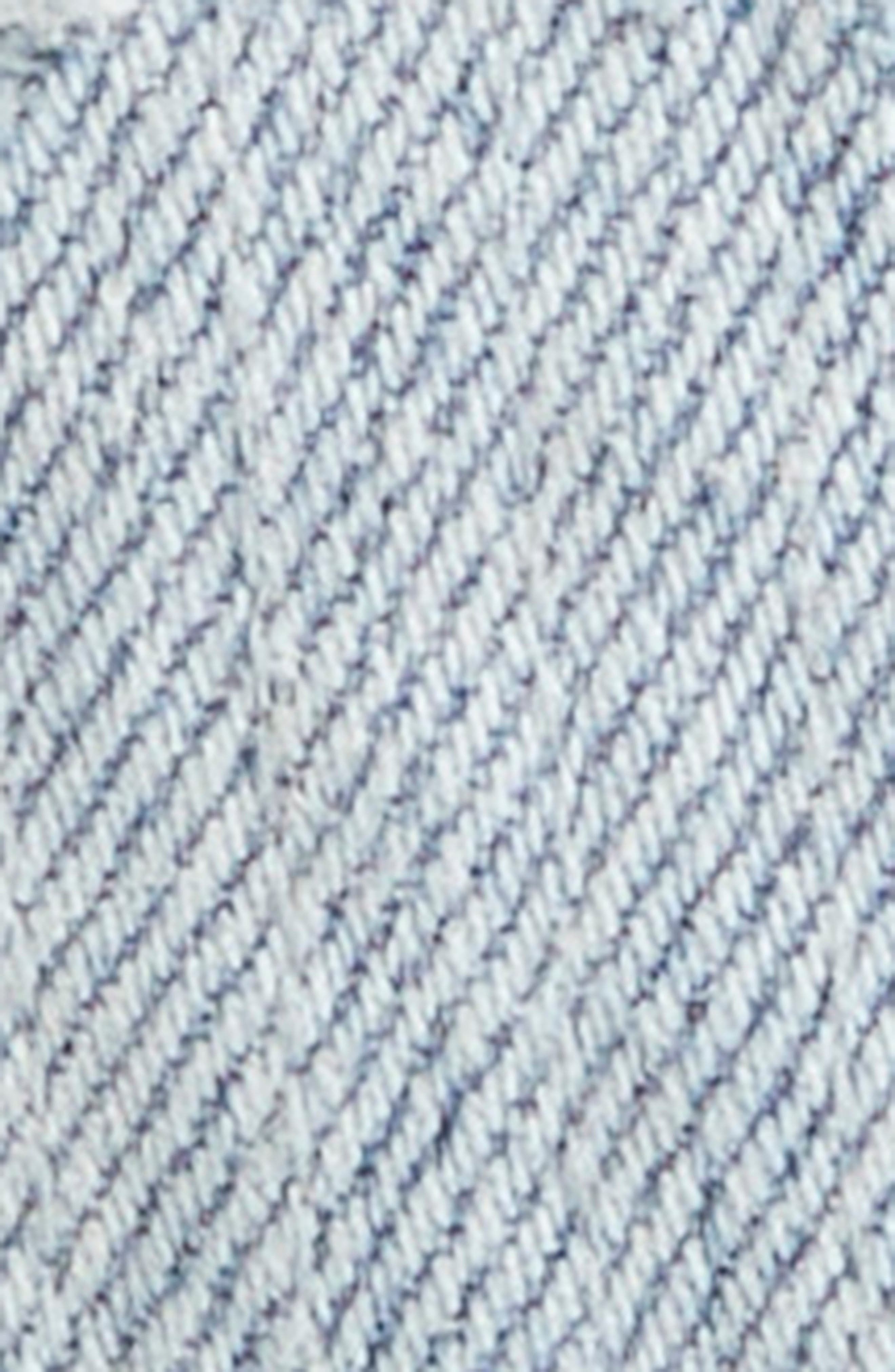 AMIRI MA Quad Rip & Repair Straight Leg Jeans in Surf Indigo at Nordstrom - 7