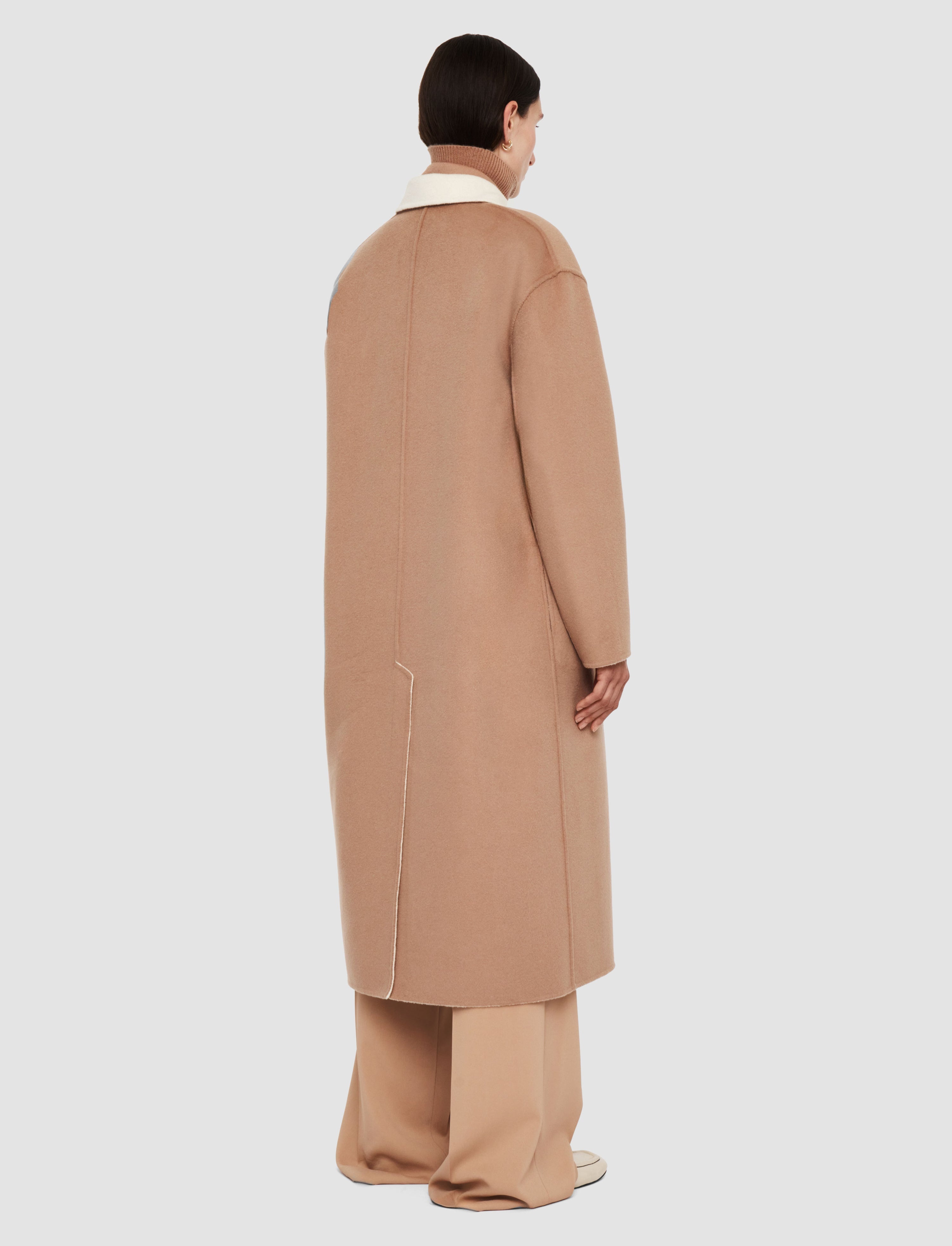 Edmond Reversible Double Face Cashmere Coat - 3