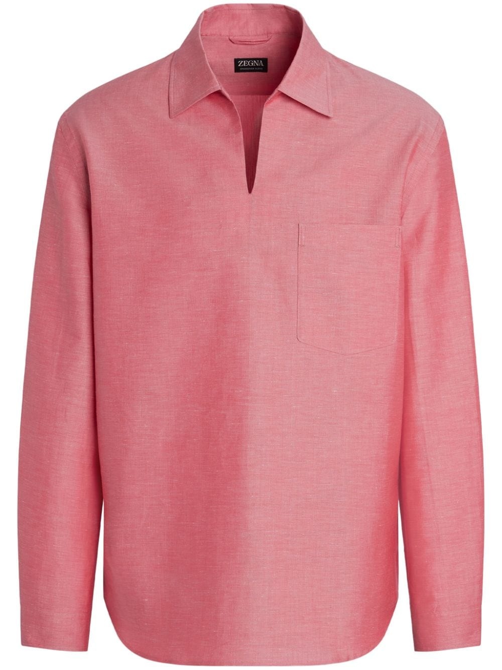 crossover polo shirt - 1