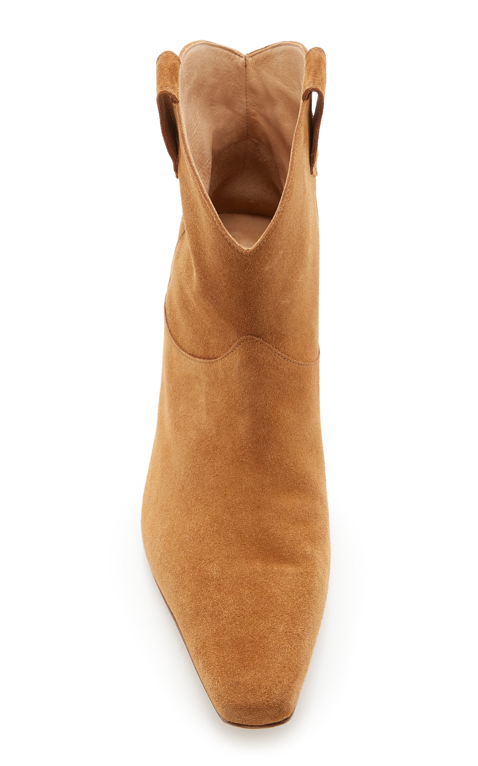 Wally Western Suede Ankle Boots tan - 3