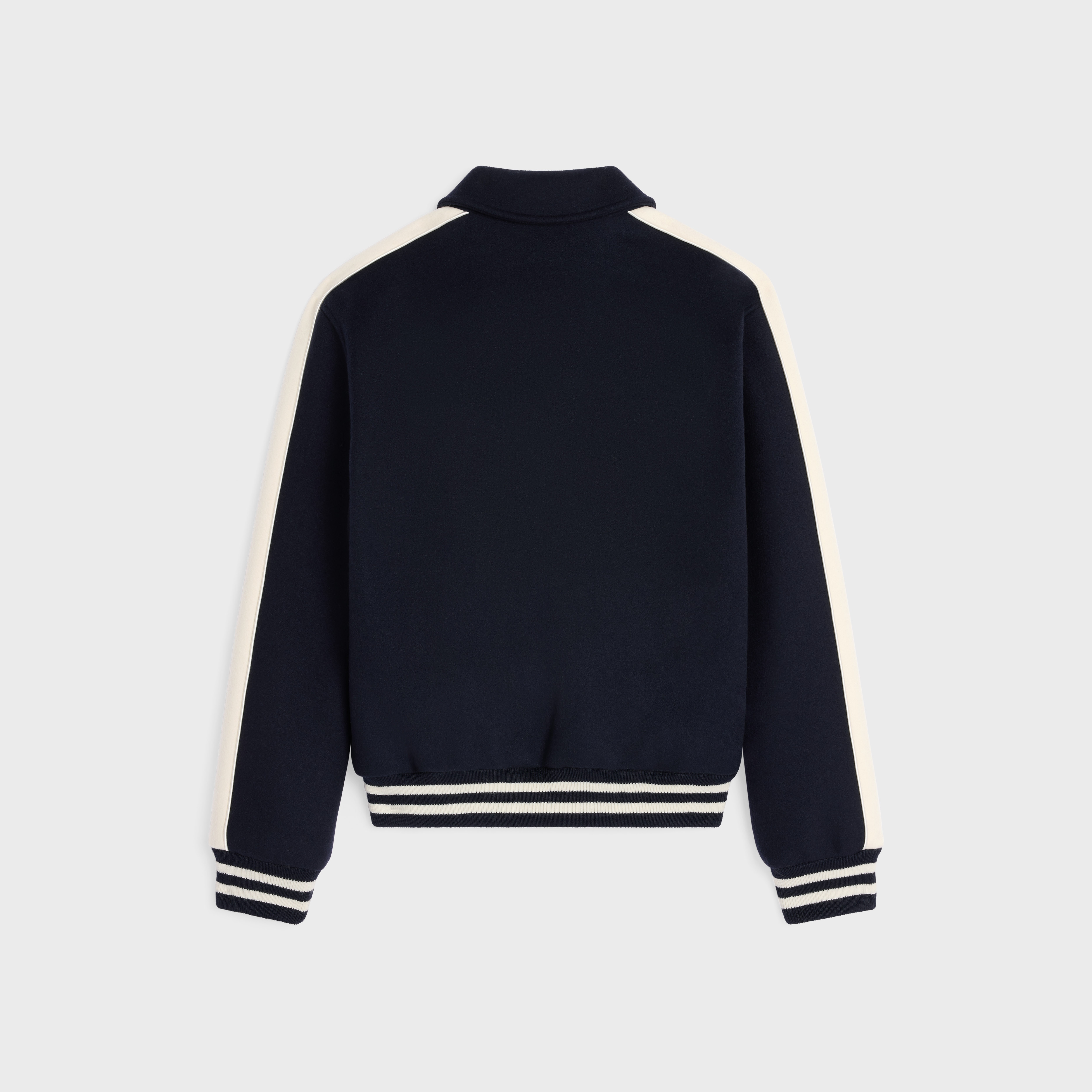 triomphe teddy jacket in double face cashmere - 2