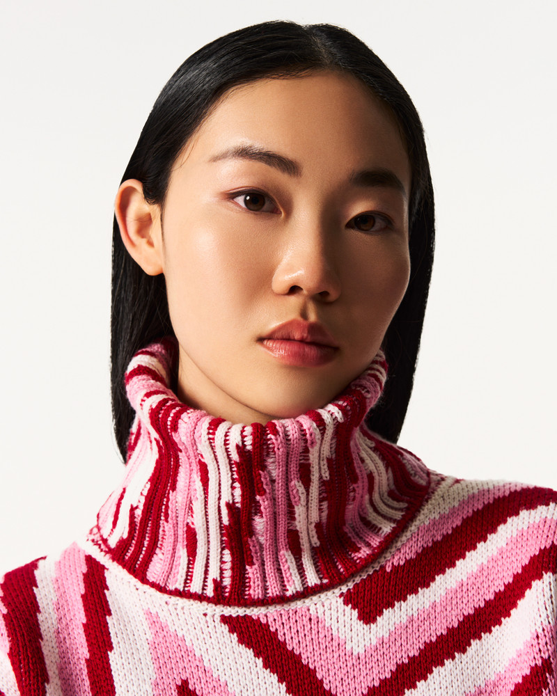 Mia Merino Wool Turtleneck Sweater 5