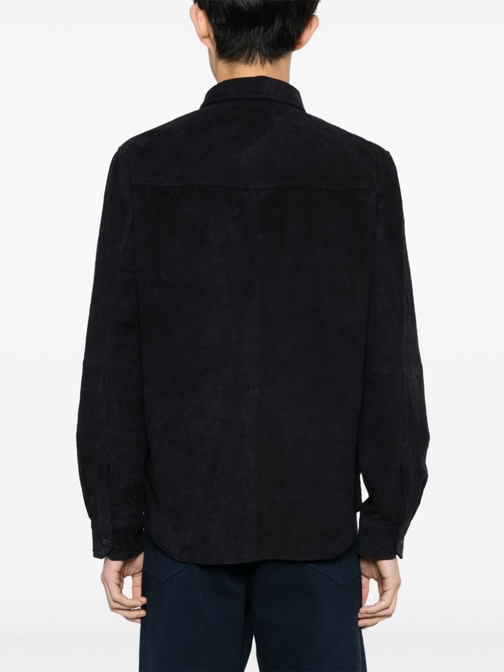 Serge suede shirt - 4