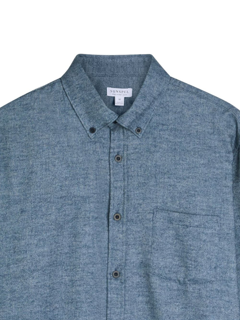 Sunspel chest pocket button shirt outlook