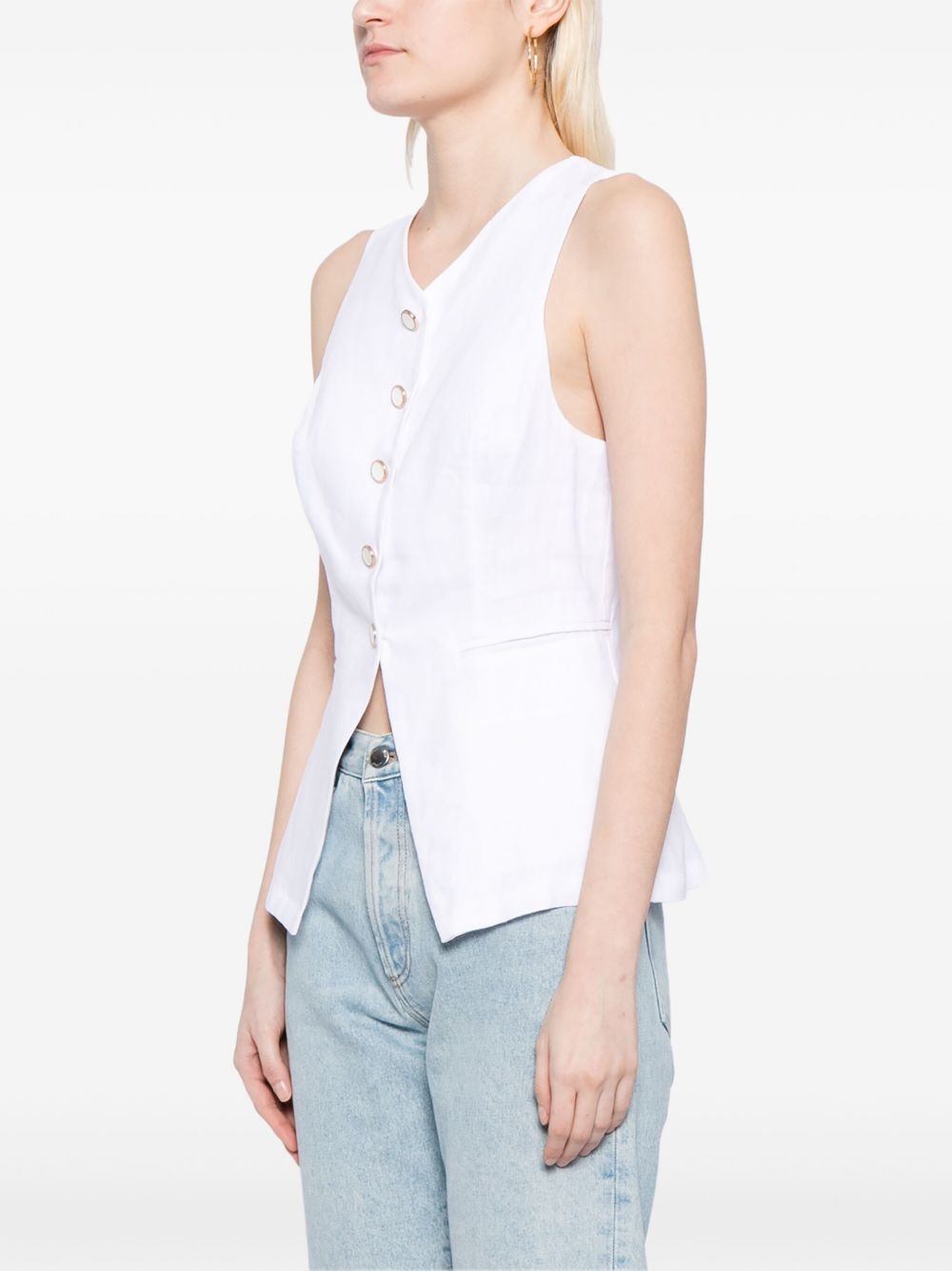 Aspen linen top - 3