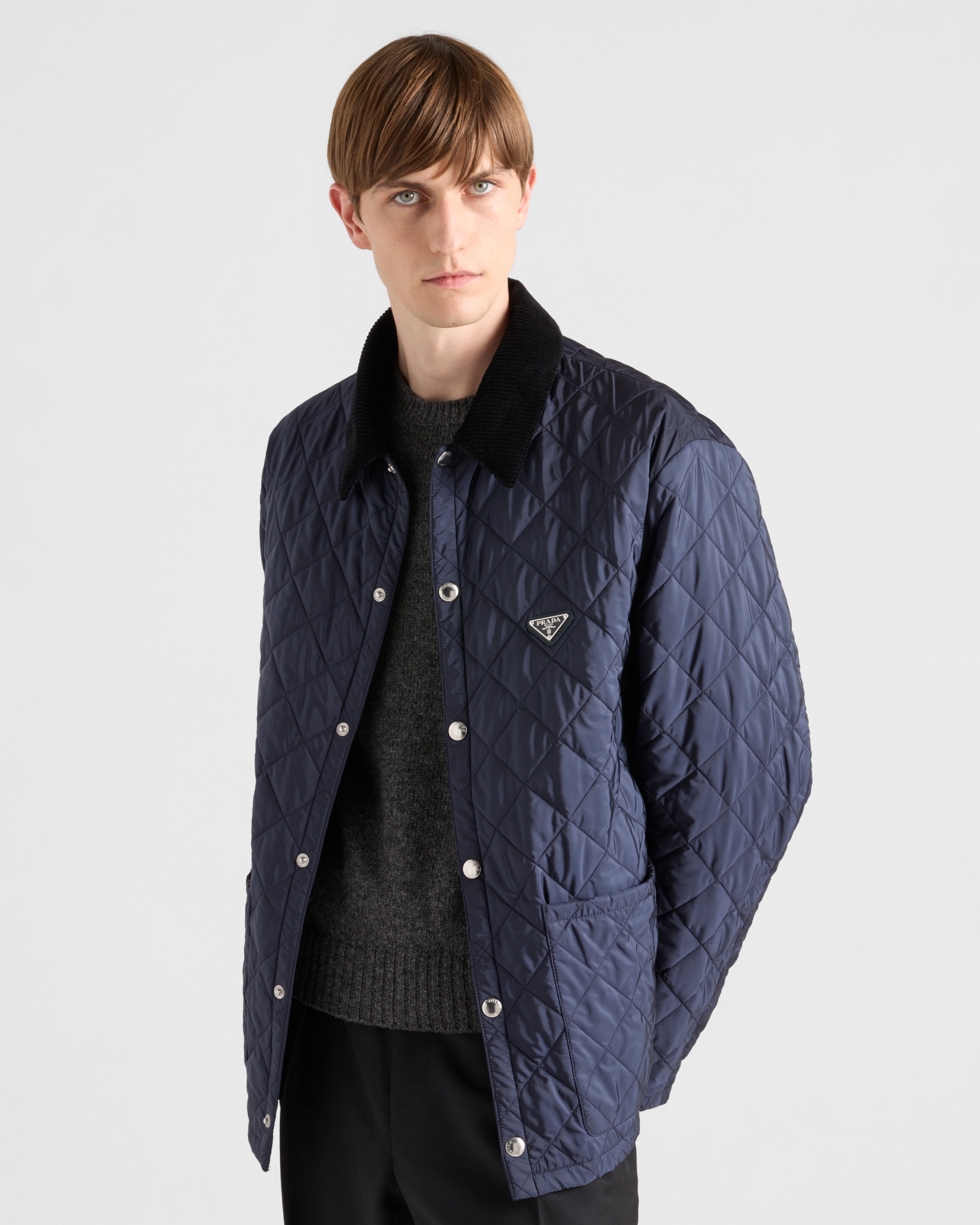 Quilted Re-Nylon jacket - 4
