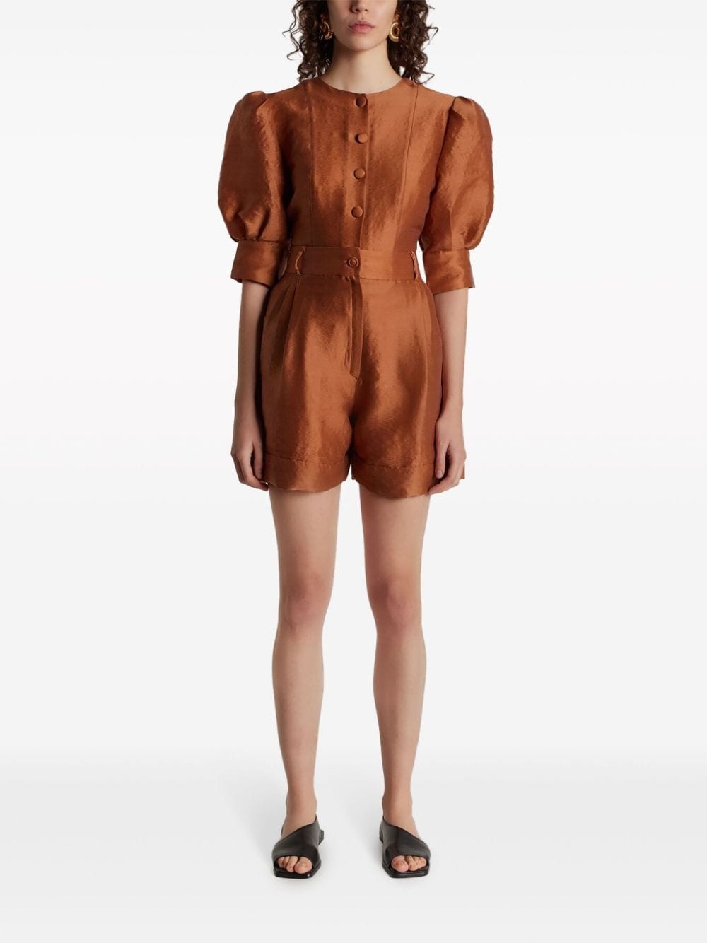 Daniel pleat-detailing shorts - 2