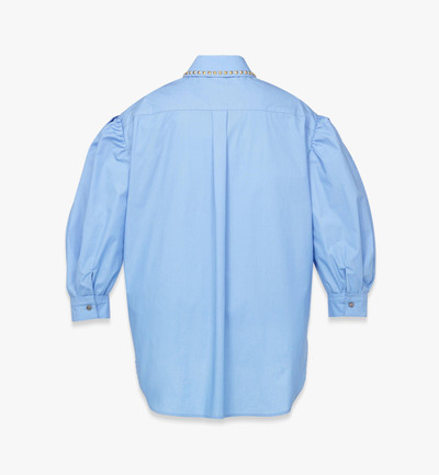 MCM Three-Quarter Puff Sleeve Oversized Shirt outlook