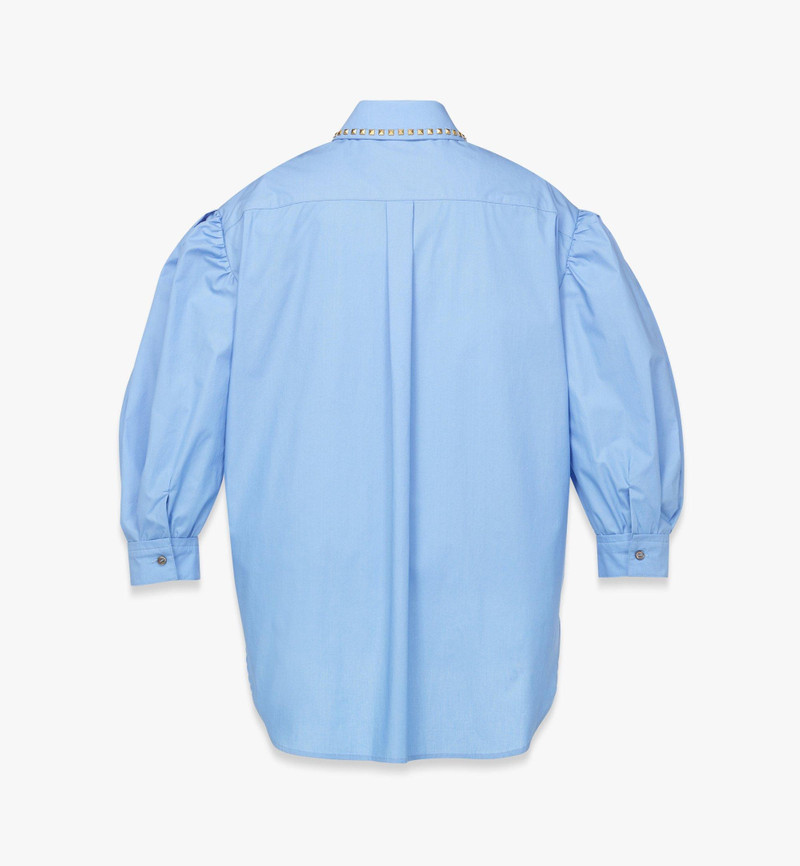 MCM Three-Quarter Puff Sleeve Oversized Shirt outlook