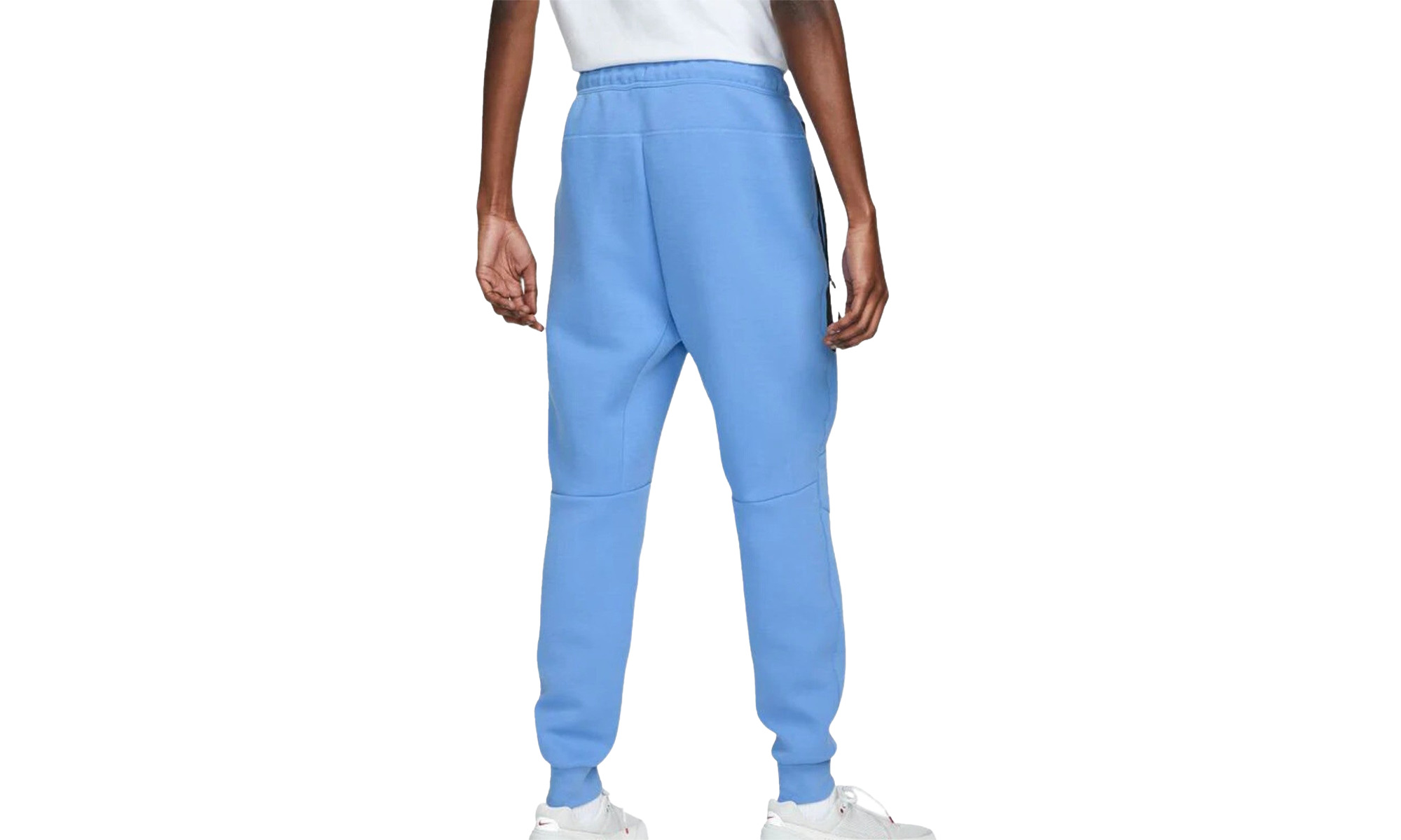 Tech Fleece Jogger Pant Mens Style "BLUE/BLACK" - 2