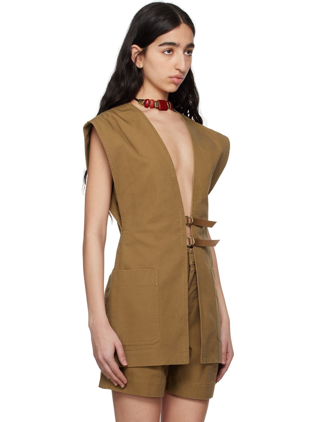 Tan Falila Vest - 2