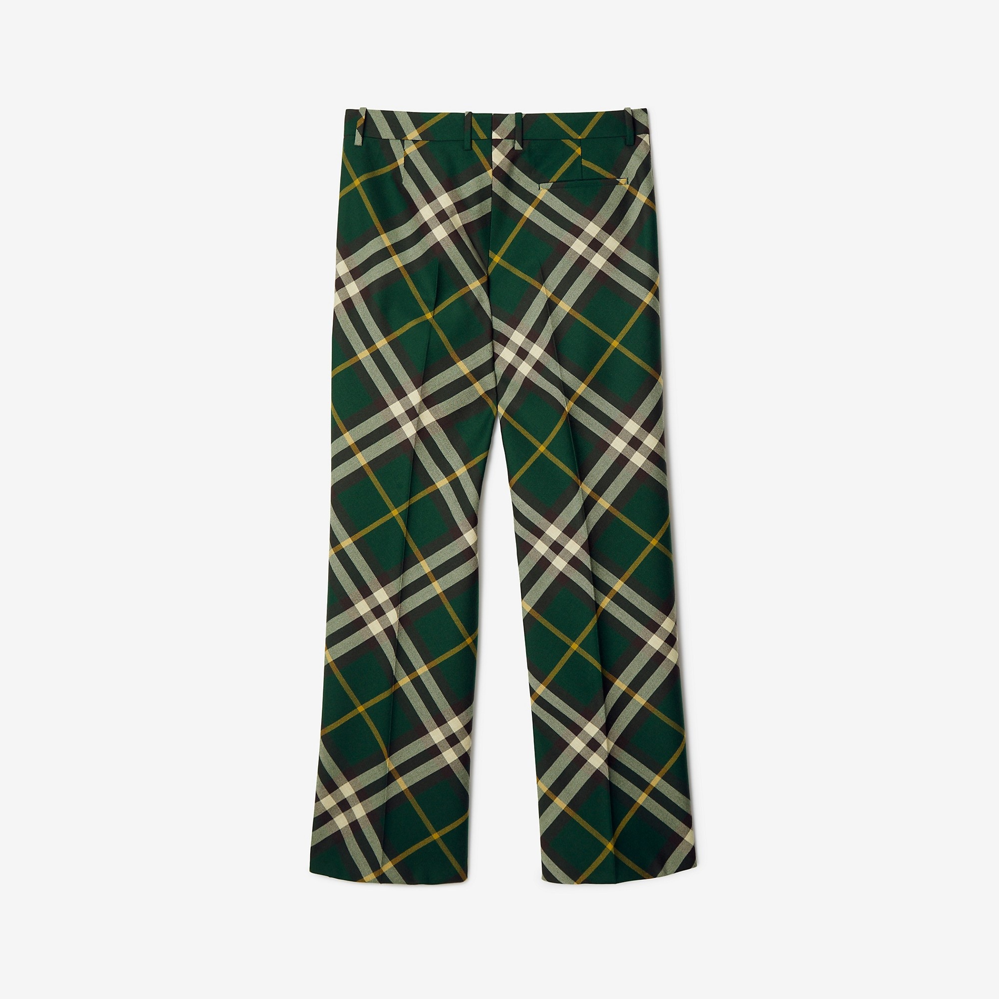 Burberry Check Wool Trousers | REVERSIBLE