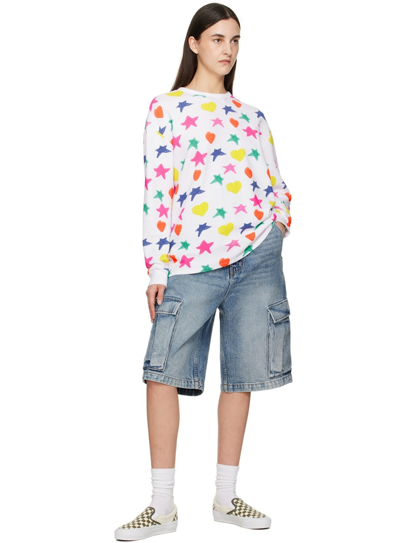 Vans Off-White & Green LX Classic Slip-On 98 Sneakers outlook