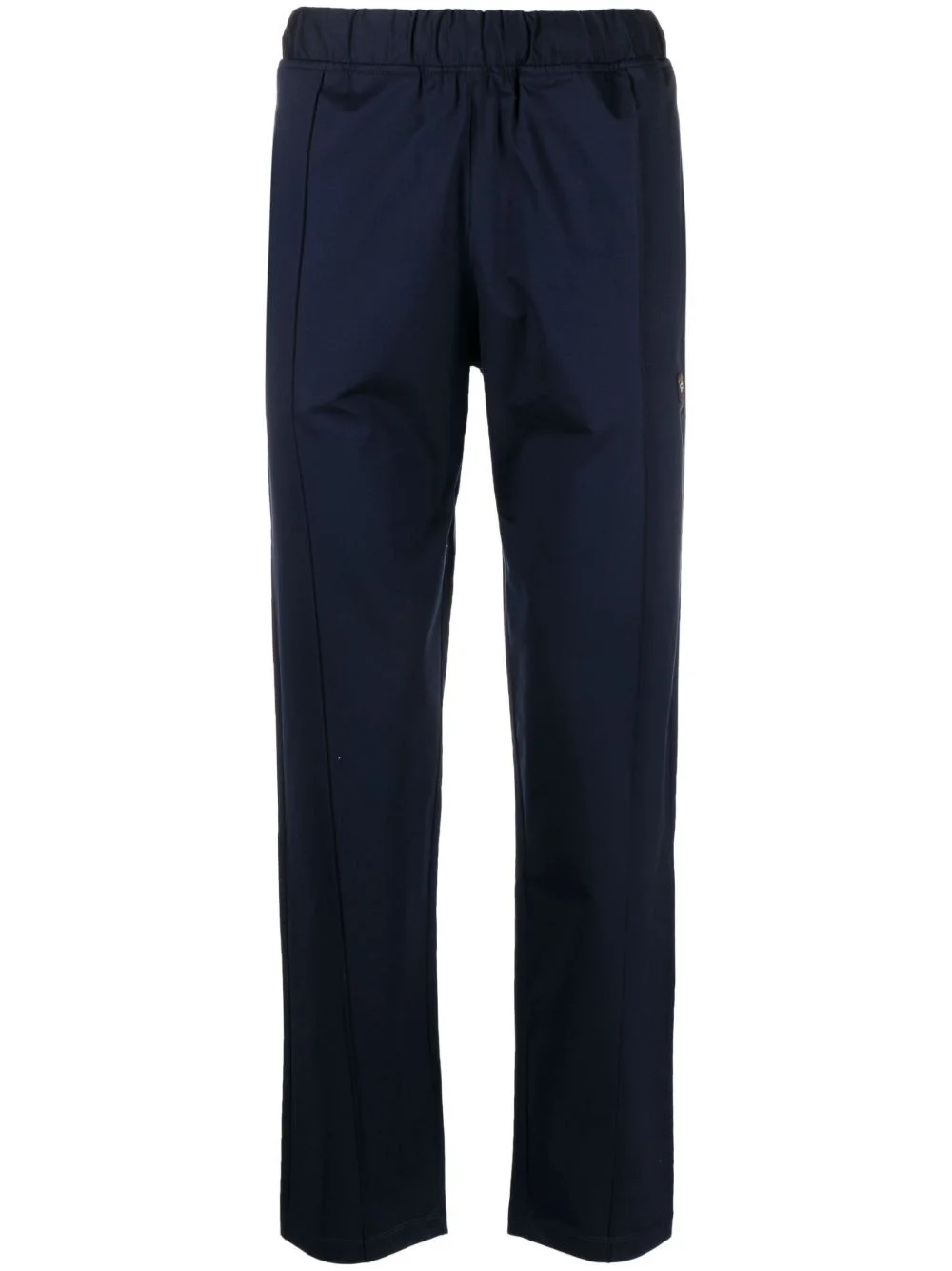 stretch-cotton track trousers - 1