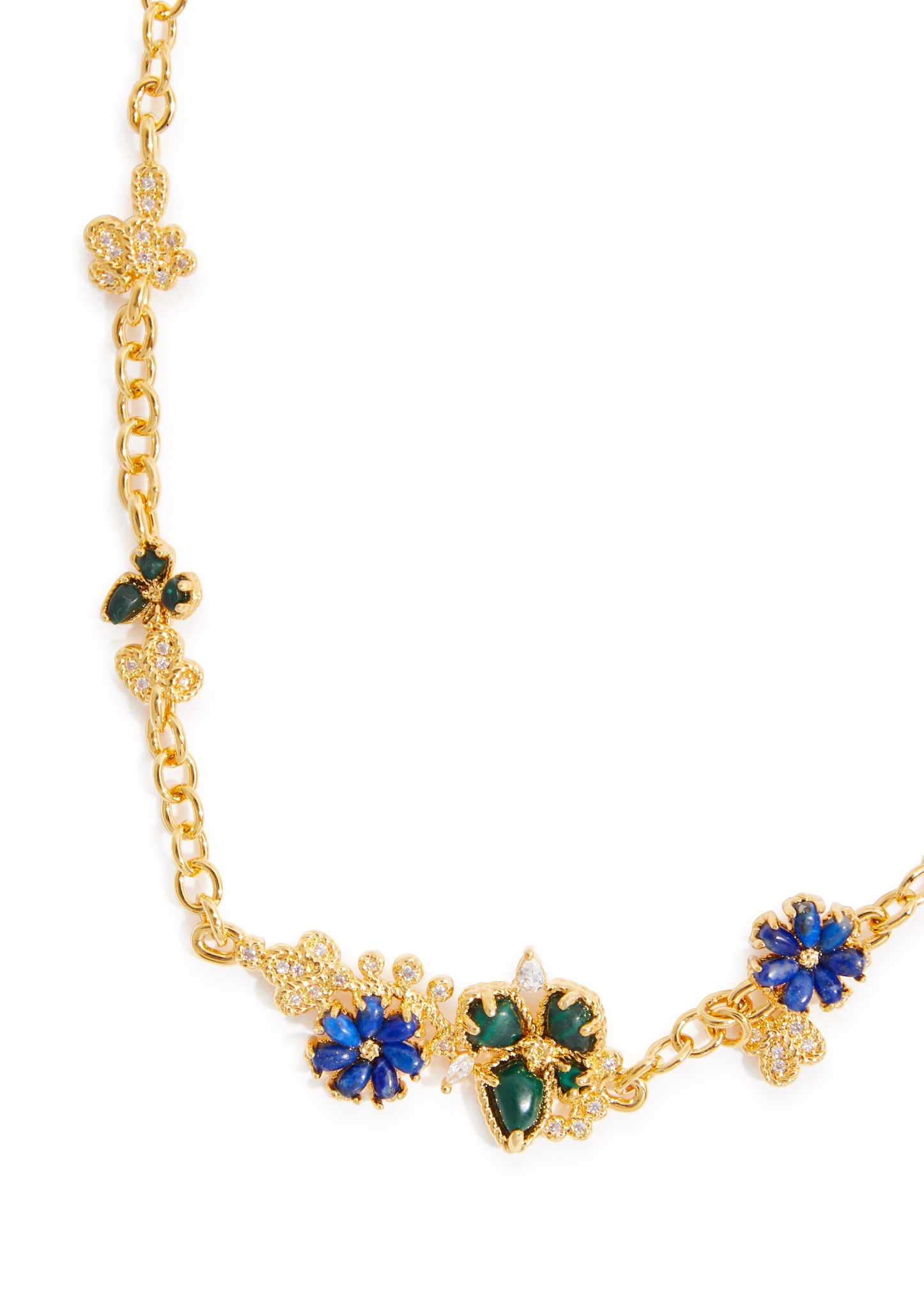 Bloom 12kt gold-plated necklace - 3