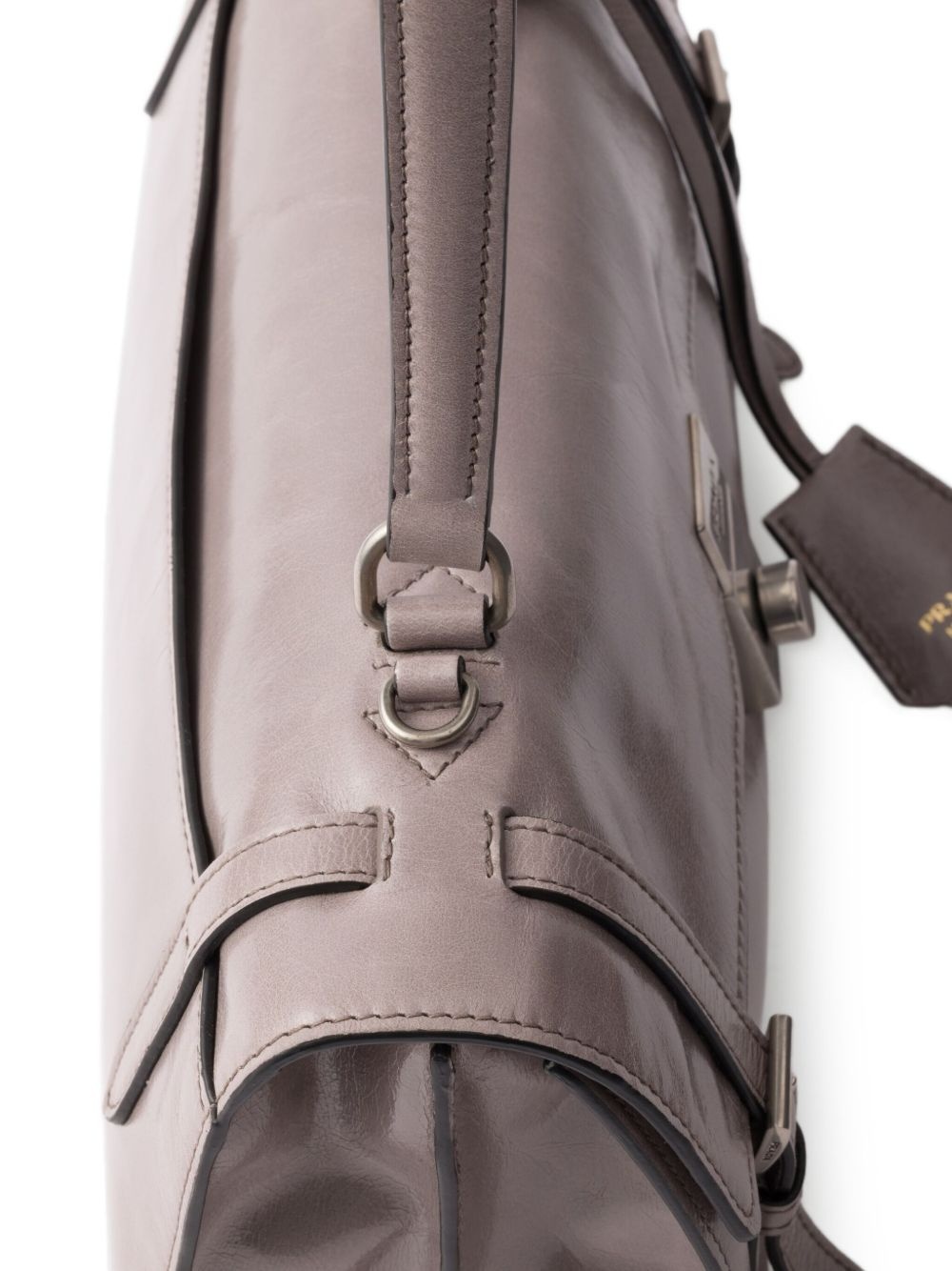 medium leather shoulder bag - 4