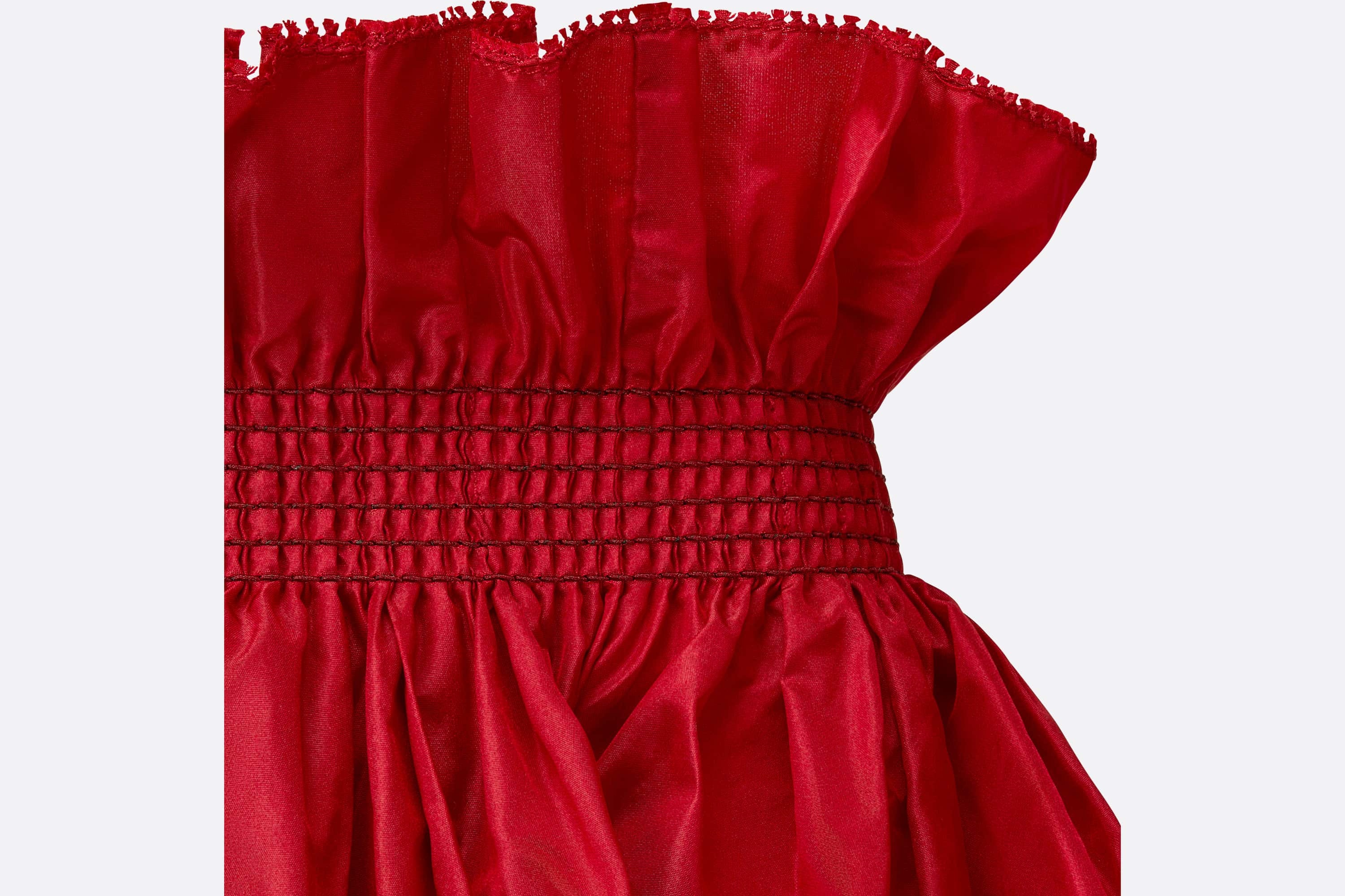 Off-The-Shoulder Smocked Top - 3