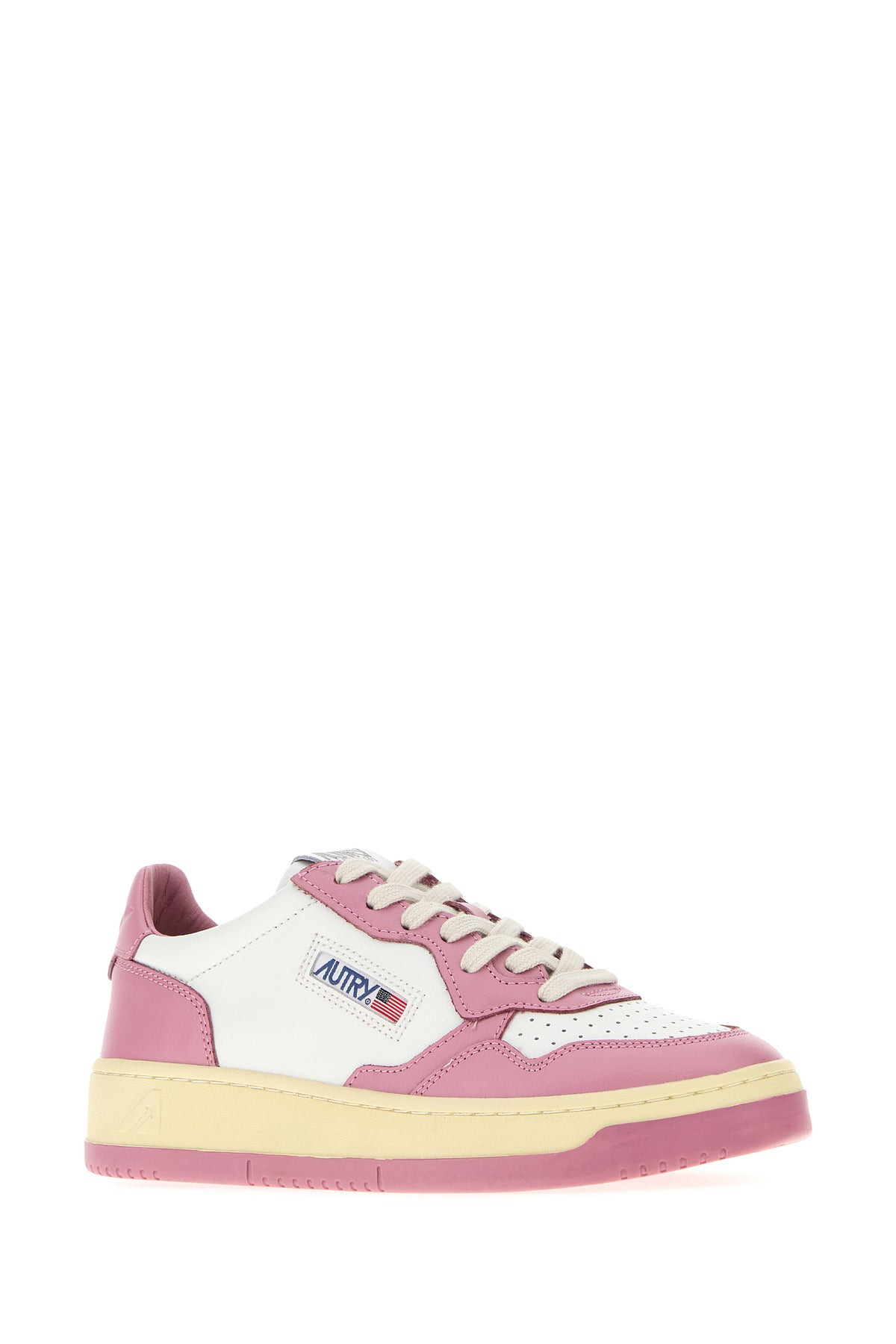 Two-tone leather Medalist sneakers - 2