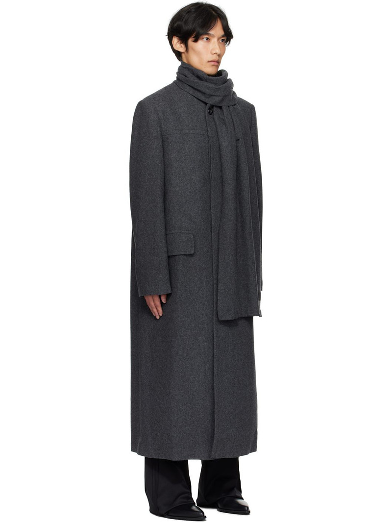 Gray Felted Coat 2