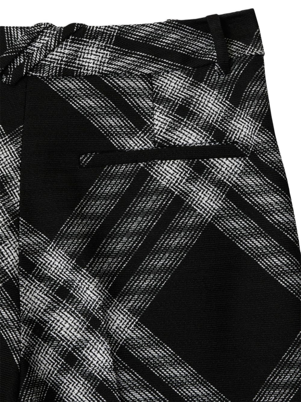 Vintage Check wool trousers - 5