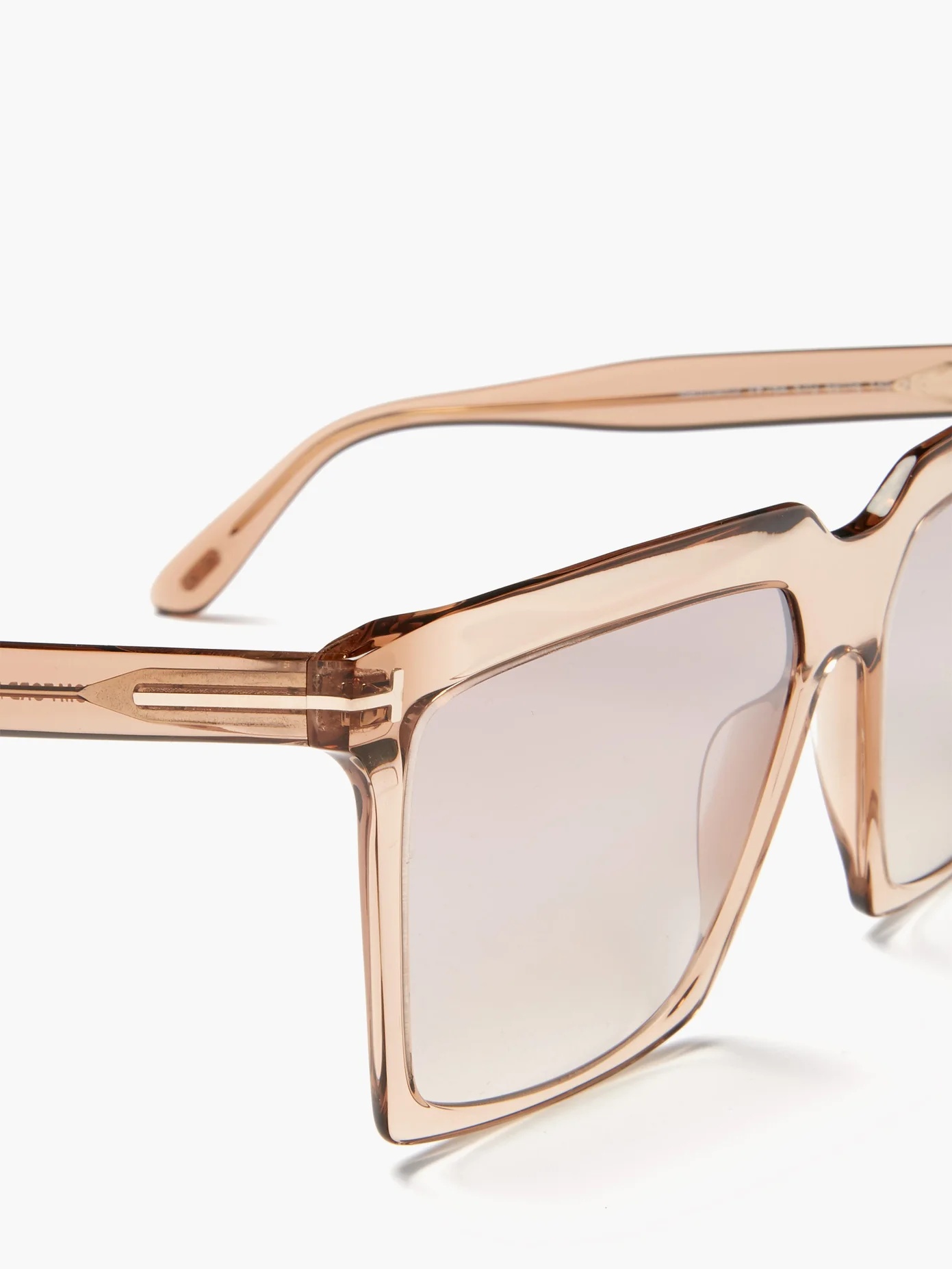 Sabrina square acetate sunglasses - 6