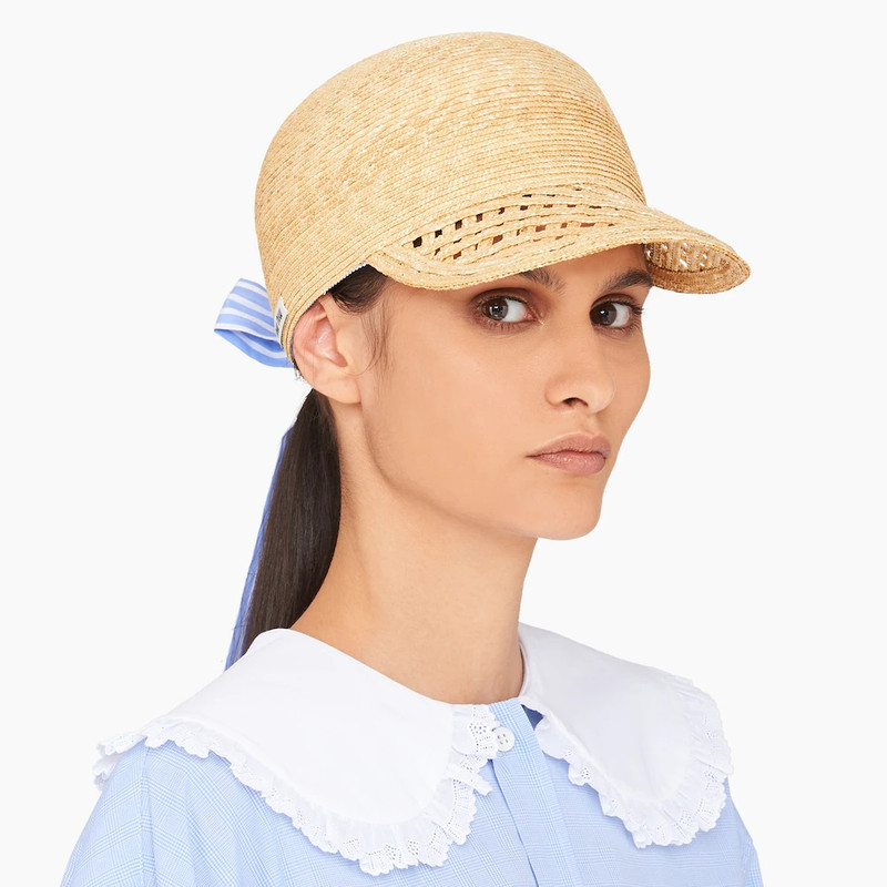 Miu Miu Straw cap outlook