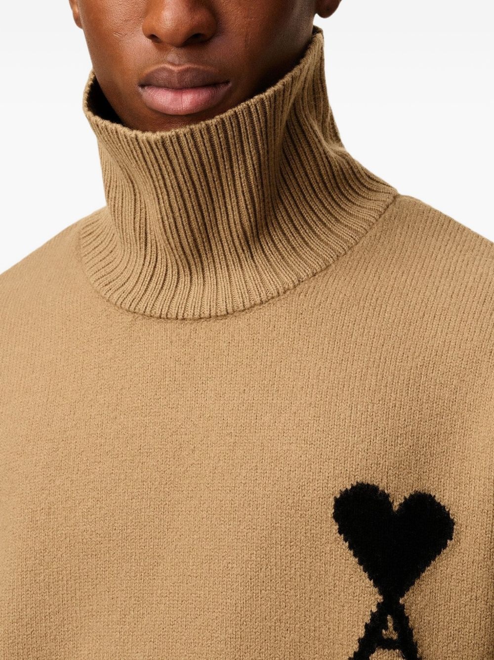 Ami de Coeur funnel-neck sweater - 6