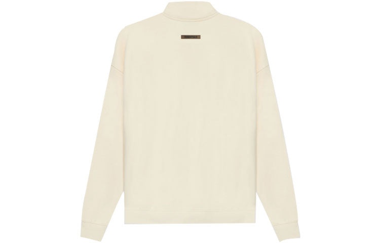 Fear of God Essentials SS21 Pull-Over Mockneck Buttercream FOG-SS21-555 - 3