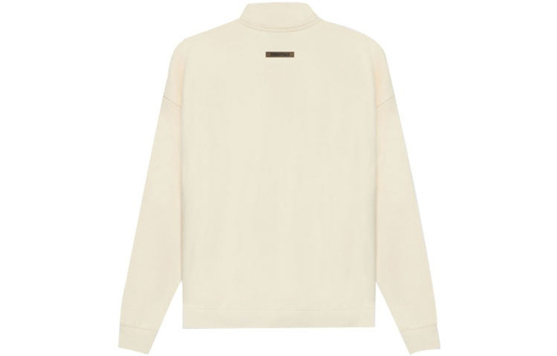 Fear of God Essentials SS21 Pull-Over Mockneck Buttercream FOG-SS21-555 3