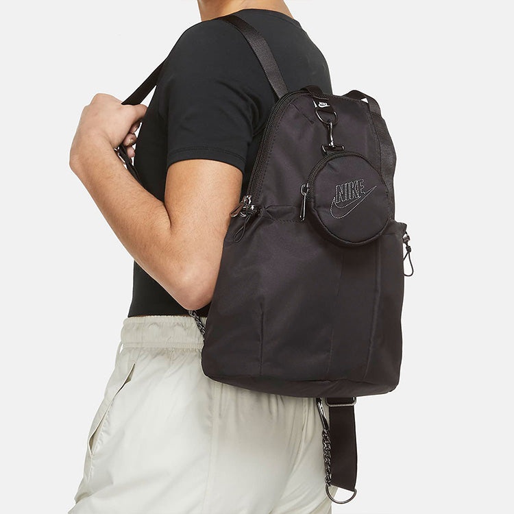 (WMNS) Nike Sportswear Futura Luxe Mini Backpack 10L 'Black' CW9335-010 - 5