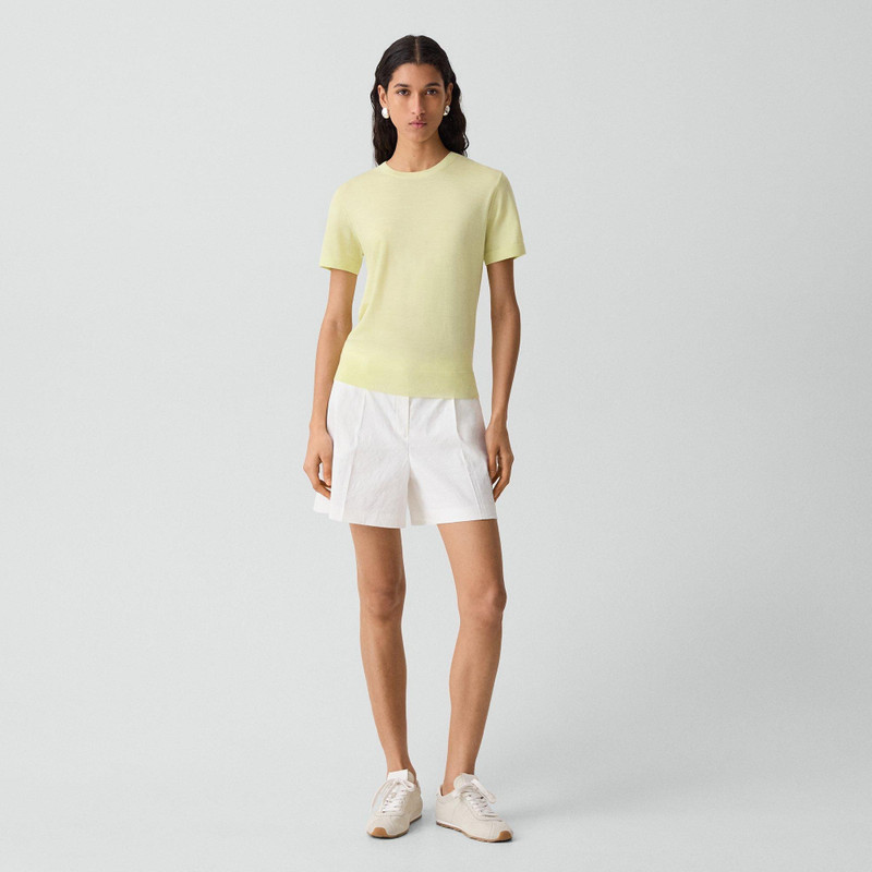 Theory Sweater Tee in Regal Wool outlook