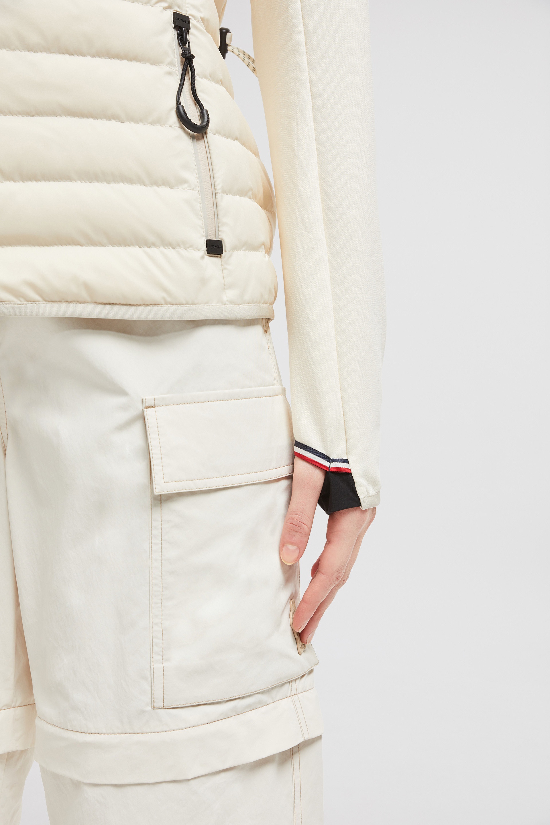 Padded Zip-Up Cotton Hoodie - 7