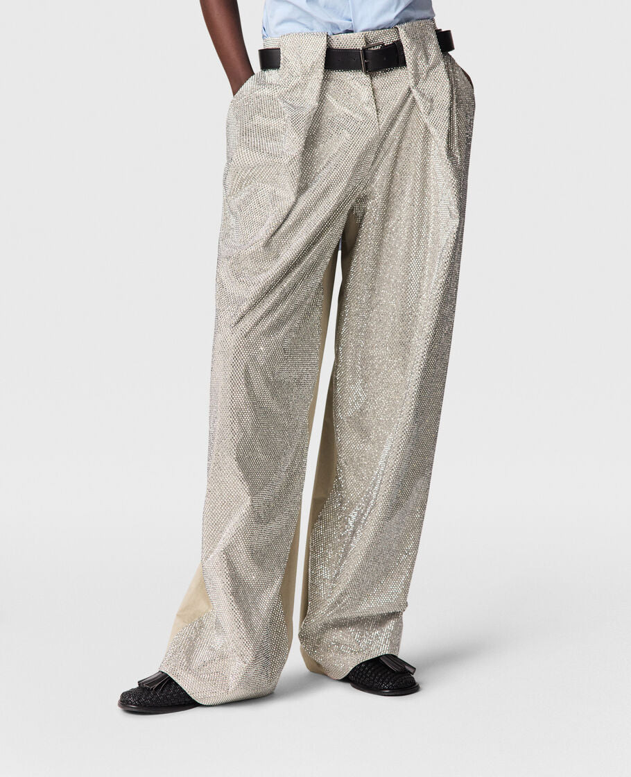 Crystal Hotfix Balloon Trouser - 2