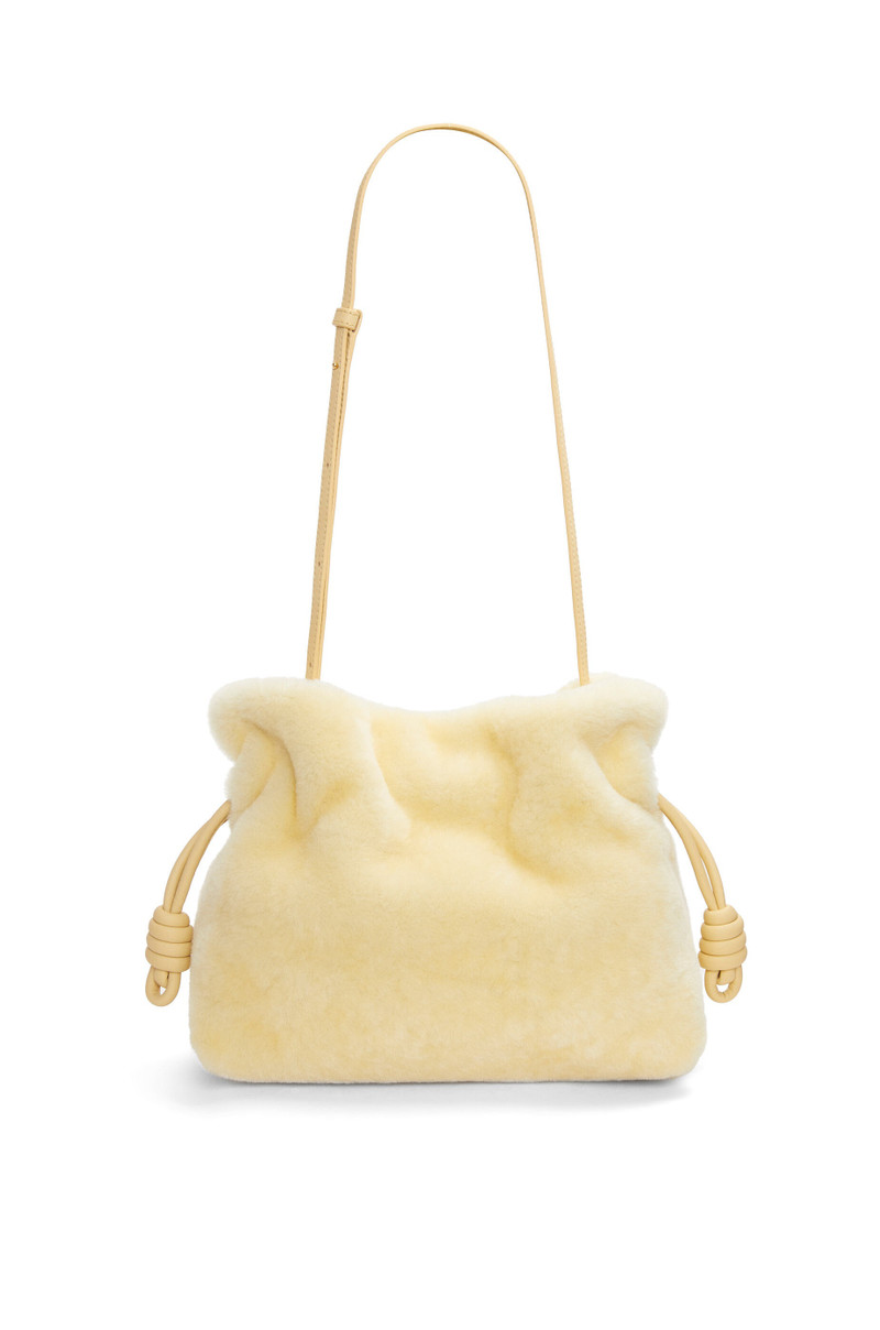 Flamenco clutch in shearling 6