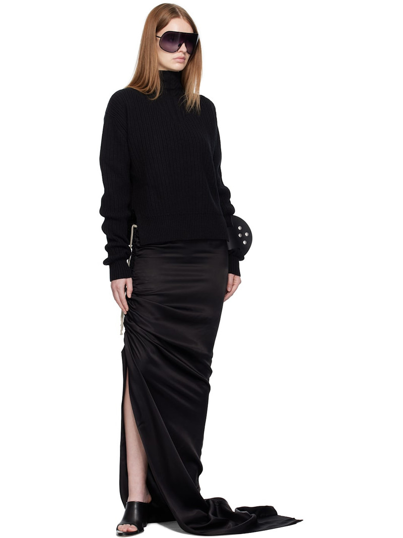 Rick Owens Black Concordians Edfu Maxi Skirt outlook